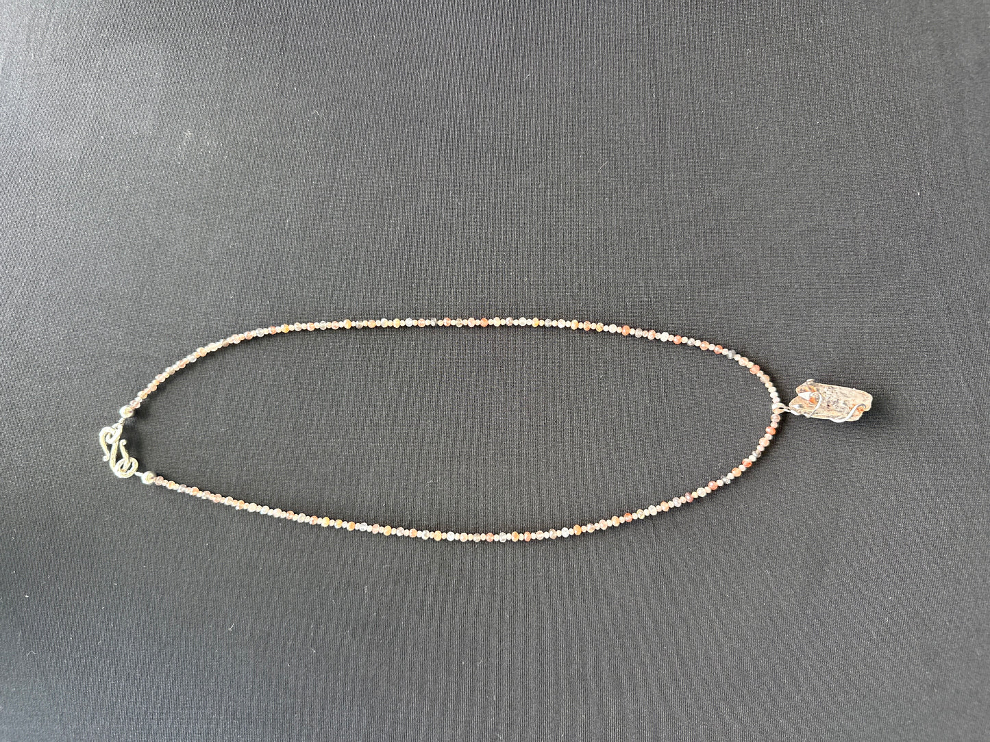 *TWIN* Pink Petroleum Enhydro Quartz Necklace