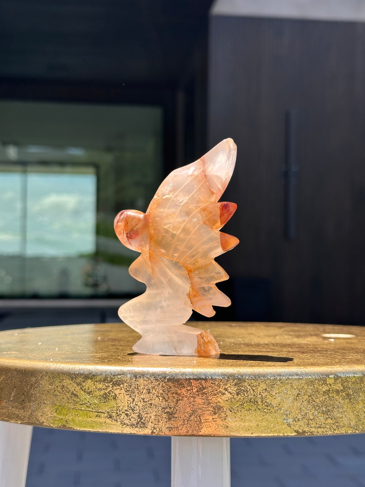 Golden Healer Kneeling Fairy