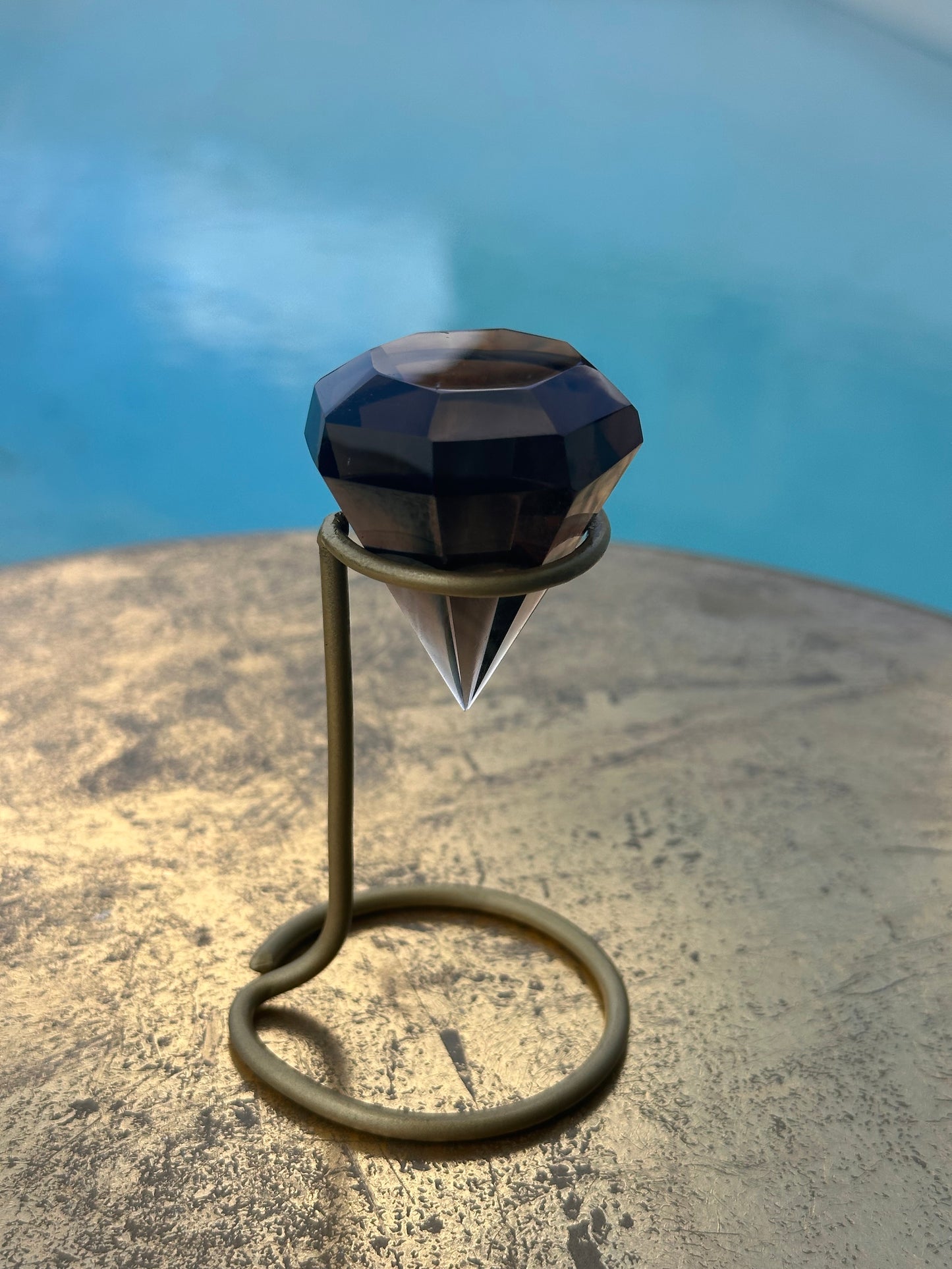 Dark Smoky Quartz Diamond