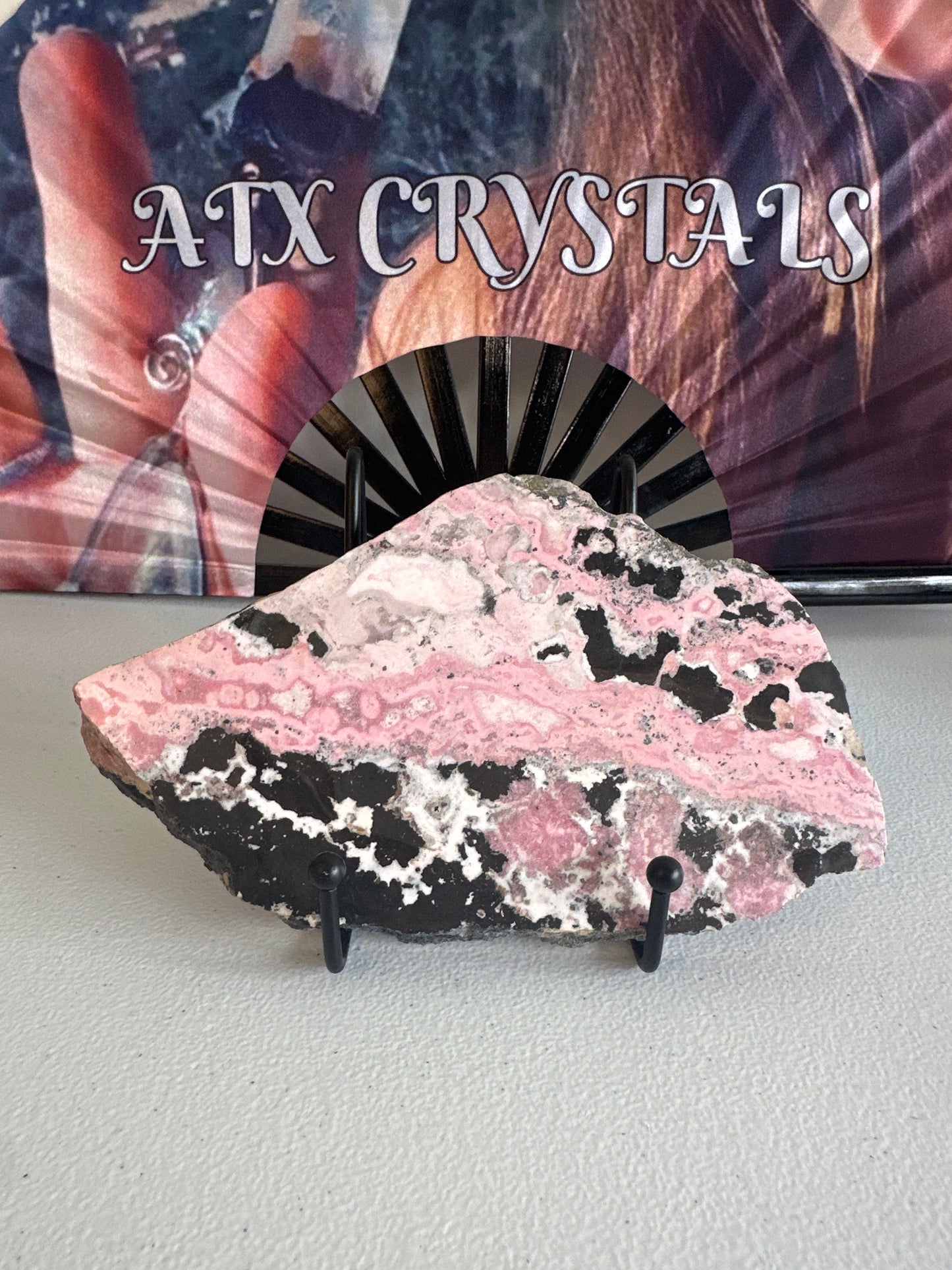 Rhodonite Slice