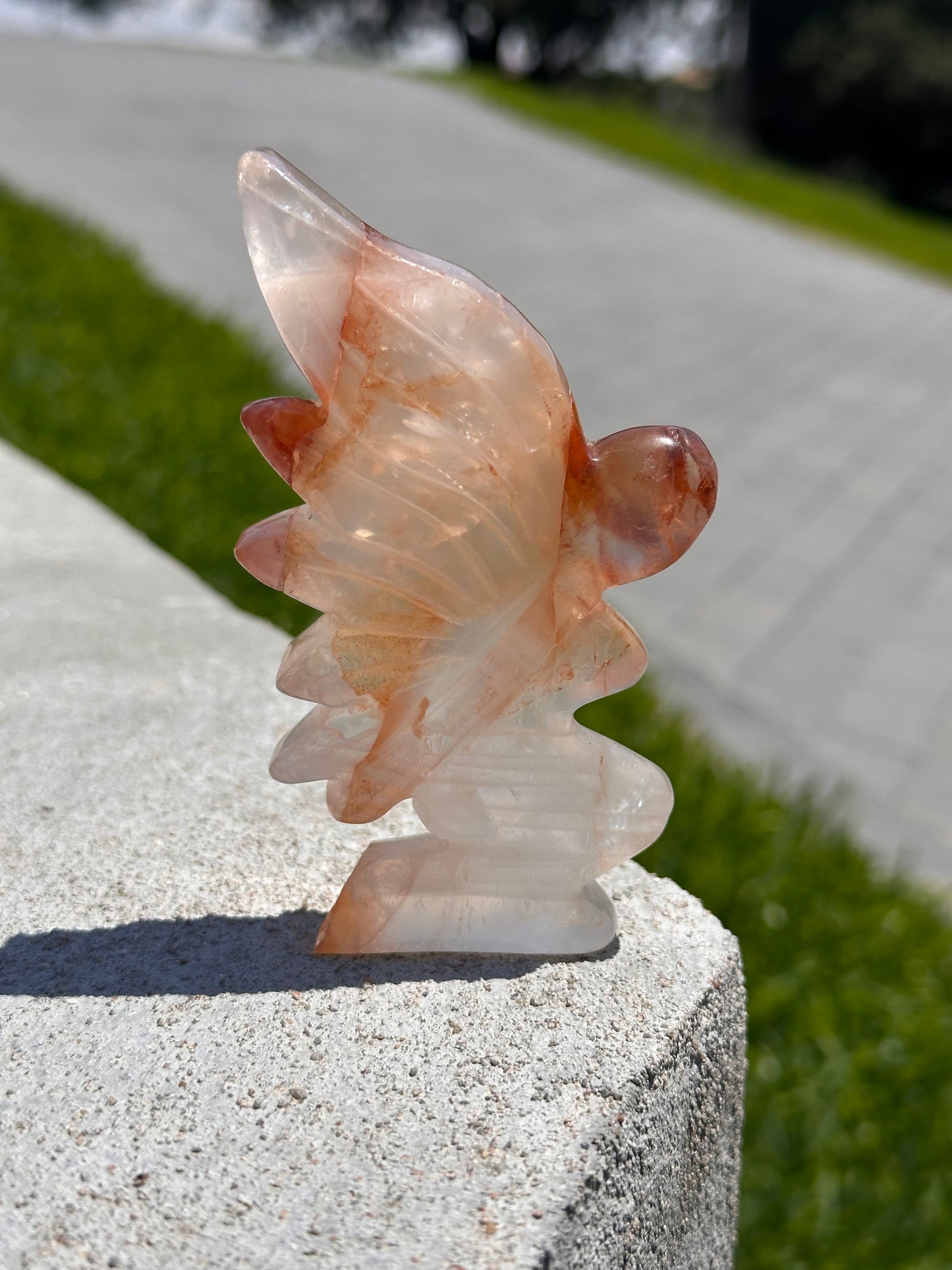 Golden Healer Kneeling Fairy