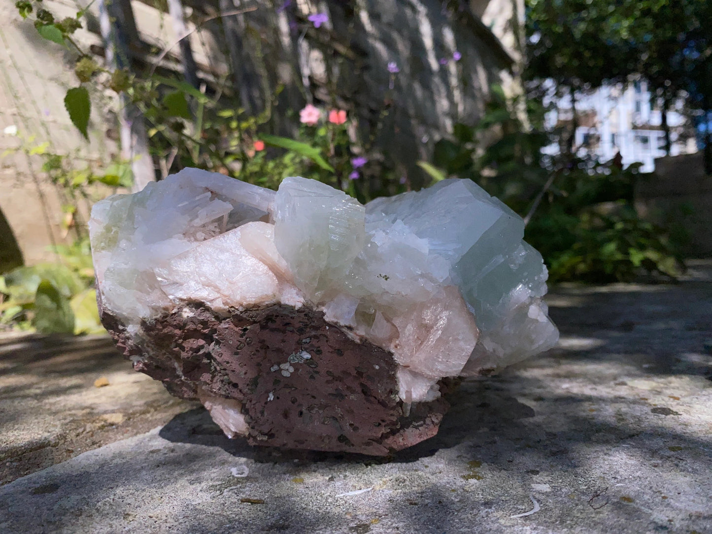 Stunning Green Apophyllite Scolecite Stilbite 4 lb Zeolite