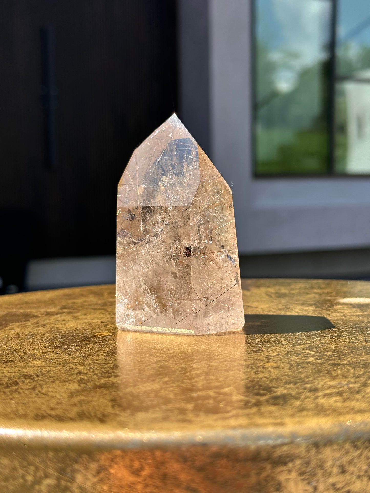 Smoky Quartz With Rutile Generator