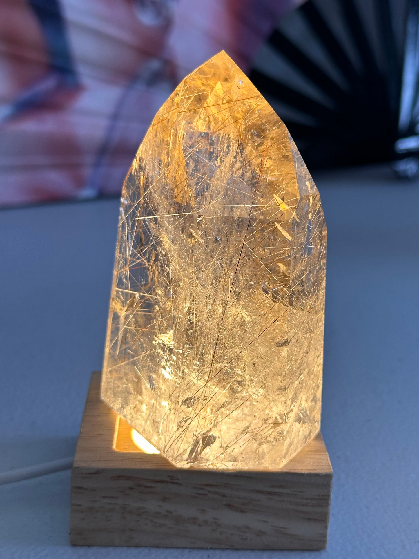 Smoky Quartz With Rutile Generator