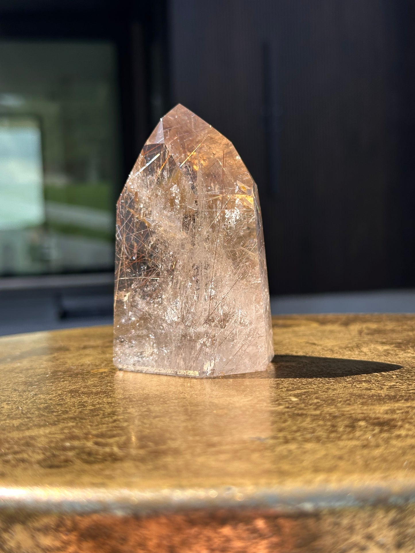 Smoky Quartz With Rutile Generator