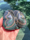 Rainbow Obsidian Crystal Butterfly Carving