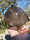 Negativity Repelling Smoky Quartz Sphere 6 LBS