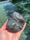 Rainbow Obsidian Crystal Butterfly Carving