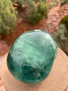 Green Fluorite Skull