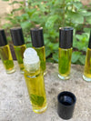 Fresh and Fabulous Crystal Infused Essential Oil Perfume Spearmint Lemongrass Sunstone 10 ml