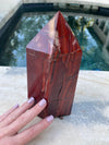 Red Indian Agate Quartz Monster Generator  6.30 LBS Beautiful