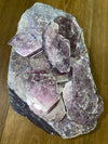 Natural Lepidolite Layered Purple Lithium Mica Crystals Anti-anxiety