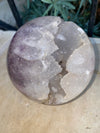 Amethyst Sugary Geode Natural Crystal Sphere 5.5” 4 LB HUGE