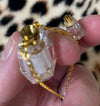 Clear Quartz Crystal Memorial Necklace