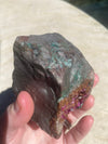 RARE Congo Cobalto Calcite with Malachite Heart Chakra Powerhouse 1 lb