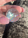 Top Quality Clear Quart Sphere with Tons of Rainbows 1.5” Amplification