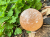 Peach Selenite Sphere 2.5” Moon Crystal