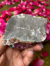 Rosa Cobalto Calcite 15.74 oz Natural Malachite Included