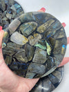 Super Flashy Labradorite Charging Plate