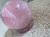 Rose Quartz Sphere Stand 96 G