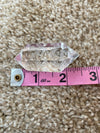 Clear Quartz Double Terminated Moon and Star Crystal 2-3” Size