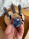 Sodalite Generator Gold Moons and Stars 4” Tall