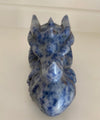 Sodalite Dragon Head 413 grams