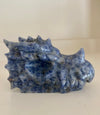 Sodalite Dragon Head 413 grams