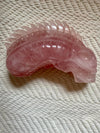 Top Quality Pink Rose Quartz Hand Carved Serpent 6 lbs