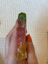 Rainbow Aura Quartz Seahorse Carving 5.17 oz