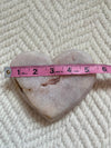 Pink Amethyst Druzy Heart-shaped Stone 816 grams