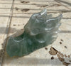 Pale Green Fluorite XL Dragon Head Carving 719 G