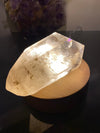 Pale Brazilian Smoky Quartz Double Terminated Lamp Loaded with Rainbows 590 G