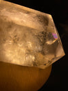 Pale Brazilian Smoky Quartz Double Terminated Lamp Loaded with Rainbows 590 G