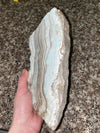 Lemurian Calcite Slab Charging Plate 9.5” 3.5 lbs