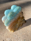 Caribbean Calcite Hand Carved Fairy 235 G Charged