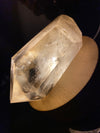 Pale Brazilian Smoky Quartz Double Terminated Lamp Loaded with Rainbows 590 G