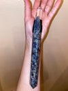 Sodalite Clear Quartz and Blue Kyanite Priestess Crystal Wand 9.5” Stunning