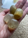 Yellow Fluorite Tumble Stones 1-2” Each Stunning Quality