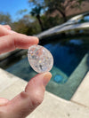 Rainbow Cracked Quartz Clear Quartz Tumbled Crystals 1-1.5” each