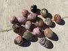 Rhodonite Palm Stone 62-83 g