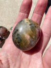 Rhodonite Palm Stone 62-83 g