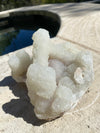 Stalactite Quartz Sugary Gem Cluster 4.4 LBS