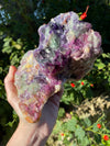 Natural Rainbow Fluorite Crystal 3 LBS