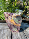 Brilliant Magical Bright Rainbow Fluorite Crystal 2 LBS